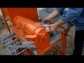 Maquina para hacer ladrillos de barro adobes