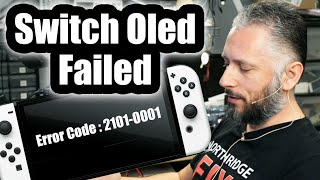 Nintendo Switch OLED Wants to play Games - Error Code 2101-0001 - Is it Fixable ?