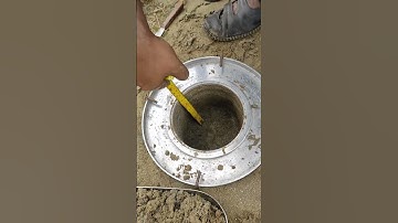 Field density test ( sand cone method)