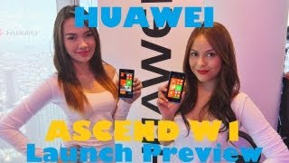 Huawei Ascend W1 Launch Preview - Dual-Core Wp8 Device With Large Battery For Php 8,990