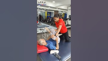 Taking steps again after spinal cord injury rehabilitation at Walk N Run. #physio #physiotherapy