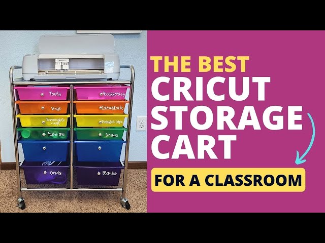  Cricut Storage Cart