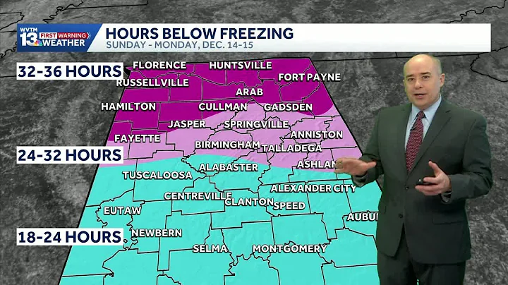 Hard Freeze: Alabama's forecast brings an Arctic blast, bitterly cold weather by the weekend