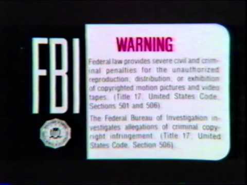 FBI warning screen / Warner Bros. Pictures logo (1978)