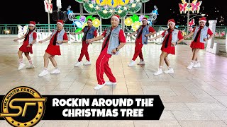 ROCKIN AROUND THE CHRISTMAS TREE - Christmas Special | Dance Fitness | Zumba Resimi