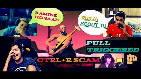 JONATHAN,SCOUT, MAVI AND REGALTOS CTRL+R SCAM GETTING OVER IT FUNNY REACTIONS || MARCOS MANIA ||
