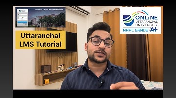 Uttaranchal University Online🎓 || LMS Tutorial for Students📚|| Honest Review || Ankit Sharma