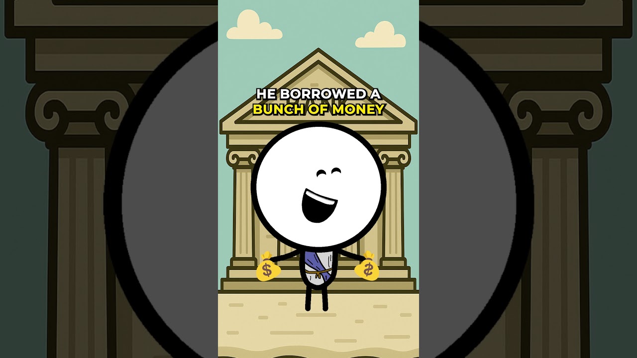 Is this the first insurance scam in history? #stickman #animatedhistory #stickfigureanimation