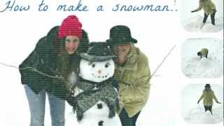Lindas first Snowman!