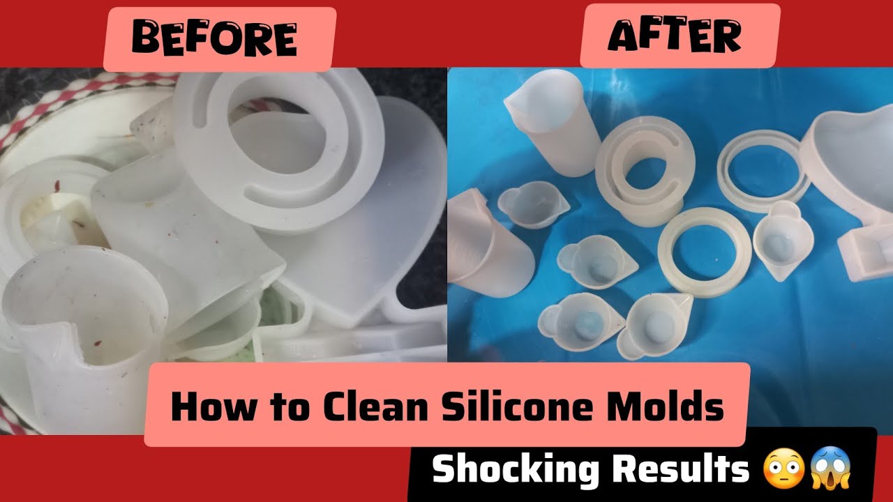 How to Clean Silicone Molds (Quick & Easy!) - YouTube