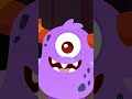 Witch And A Zombie Spooky Dance #shorts #teeheetown #halloween #kids