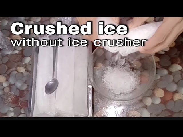 How to Crush Ice (The Easy Way!) – A Couple Cooks