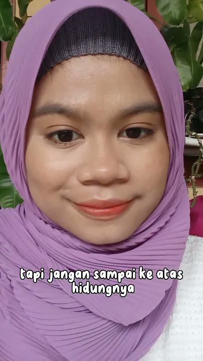 coba cara contour hidung ini!