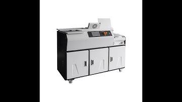 BM325T Glue Binding Machine Operation Demonstration Video