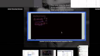 Solving Polynomial Inequalites example problem