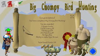 OSRS Big Chompy Bird Hunting Quest Guide | Ironman Approved