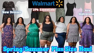 Walmart Plus Size Haul 2024|Walmart Plus Size Spring/Summer Haul|Plus Size Haul 2024|Tasha St James