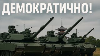 картинка: Обзор взвода M1A1 HC (Abrams) в War Thunder Mobile! 