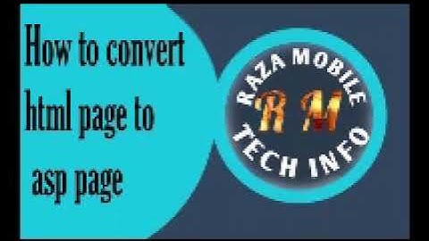 How to convert HTML and ASPX to PDF or URL to PDF in ASP Net @ RM TECH INFO