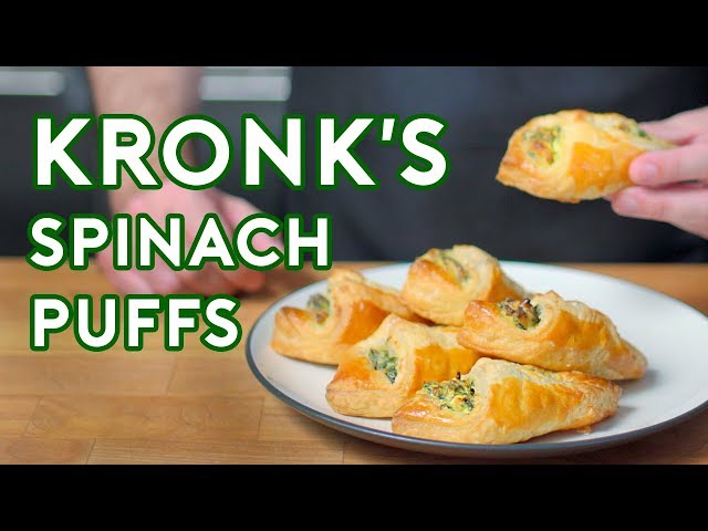 Binging with Babish: Spinach Puffs from The Emperors New Groove