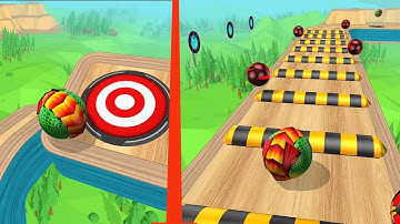 Going Balls Level 62 (Very Danger) Gameplay Android, iOS @mrgamerz