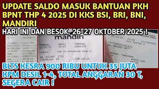 Download Lagu UPDATE SALDO MASUK BANTUAN PKH BPNT THP 4 2025 DI KKS BSI, BRI, BNI, MANDIRI HARI INI \u0026 BESOK❗️ MP3 Download Lagu UPDATE SALDO MASUK BANTUAN PKH BPNT THP 4 2025 DI KKS BSI, BRI, BNI, MANDIRI HARI INI \u0026 BESOK❗️ MP3