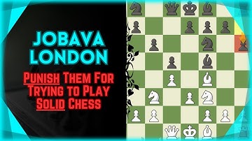 Jobava Londen met een koningin-offer!