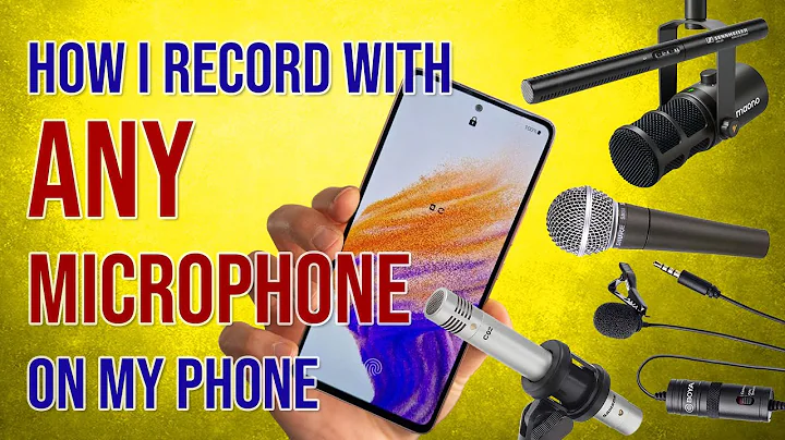 Record With Any External Microphone to Your Smartphone