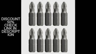Download lagu 10pcs 25mm Anti Slip Electric Hex Shank Magnetic Screwdriver Drill Bit Set Hex Shank Screw Driver Bi
