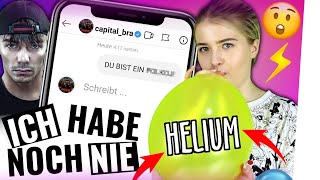 Meine STIMME unter HELIUM – ICH HABE NOCH NIE #1