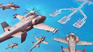 HUGE MULTIPLAYER HELICOPTER RAID in Just Cause 3 Multiplayer!