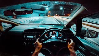 Honda Jazz Night Drive POV