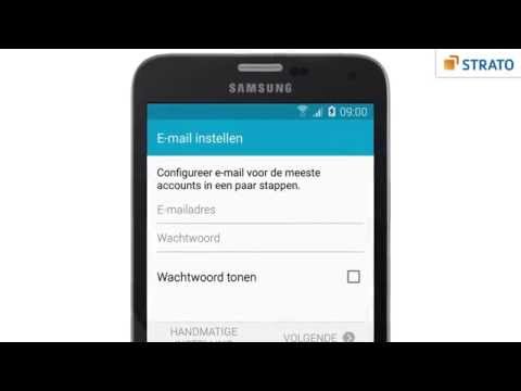 E-mail instellen op je Android-toestel