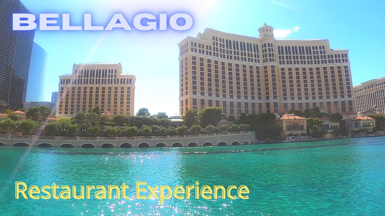 Las Vegas Bellagio Restaurant Experience (Reopen Edition) Fountain View