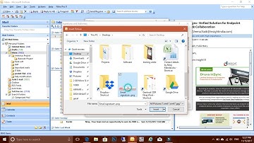 How to Add signature in your outlook 2007