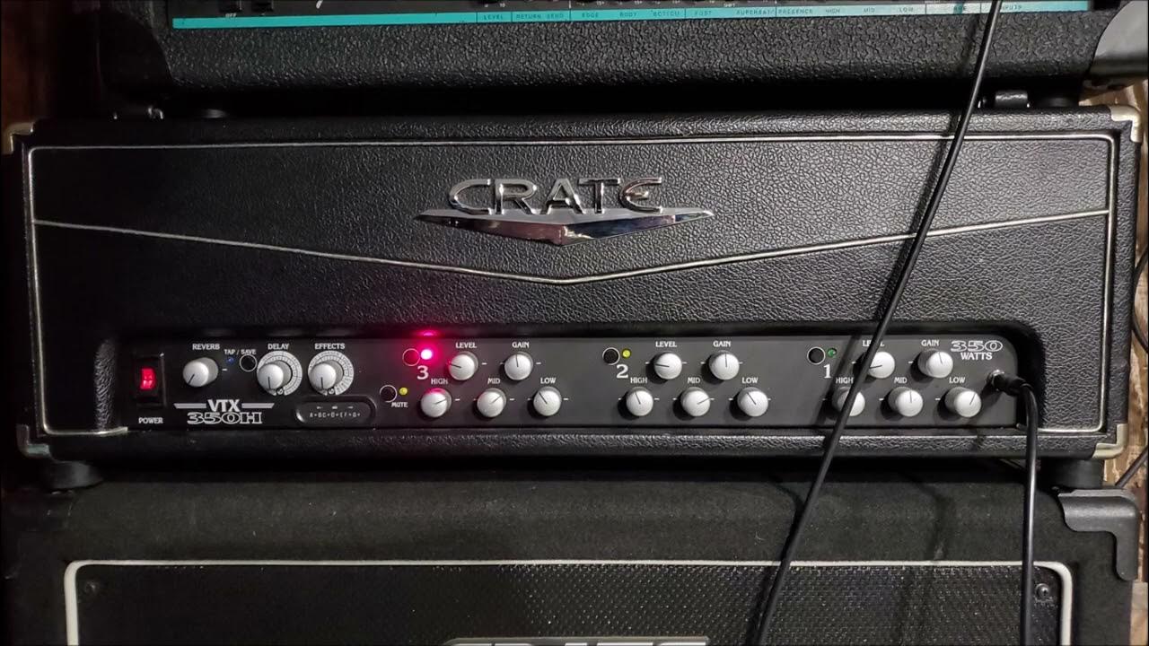Crate VTX350H vs SNK VHD Downset / Empower riffs more VH140C clone