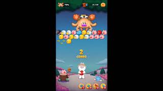 LINE バブル2　STAGE 1380　黄金コニー　Golden Cony　LINE BUBBLE 2