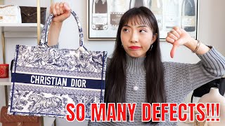 see whats inside my @Dior book tote 🤎💙 #dior #diorbooktote