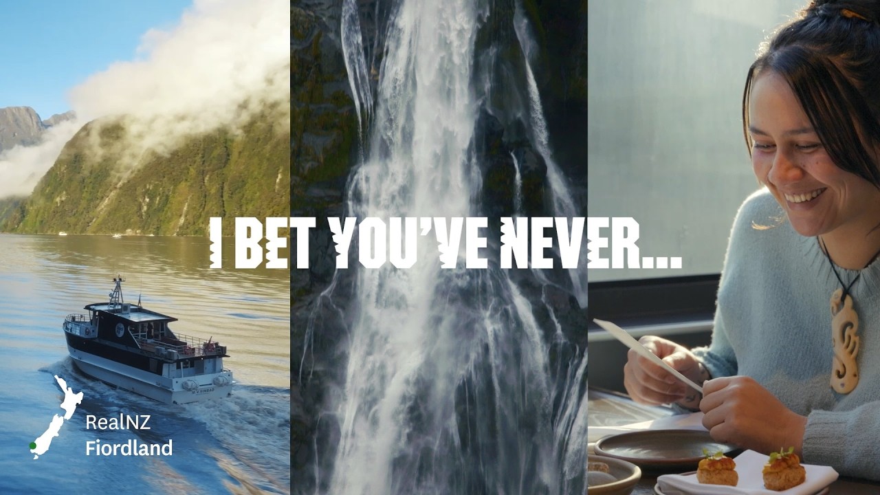 RealNZ invites you to dine underneath breathtaking waterfalls