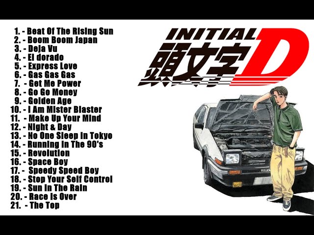 Initial D (Soundtrack) class=