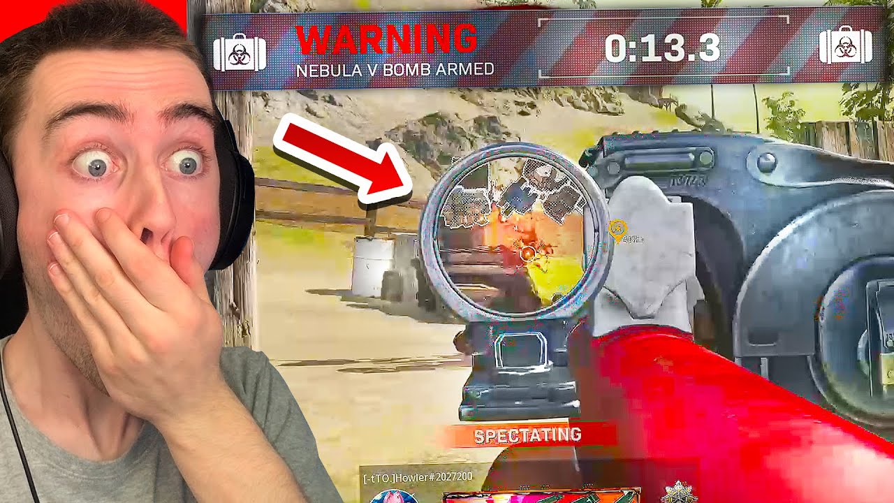 SPECTATING THE NEBULA V BOMB in WARZONE SOLOS