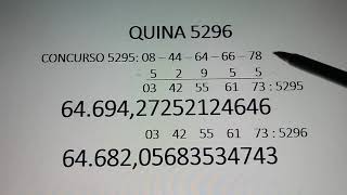 #Jogo#Da#Quina                                               QUINA 5296