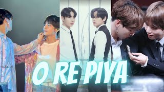 O re piya 💜💜 || taekook fmv || taekook hindi song || O re piya re song #taekook#taekookhindimix