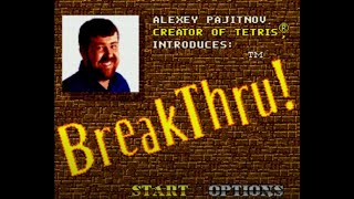 BreakThru! - Super Nintendo Entertainment System - Title Screen