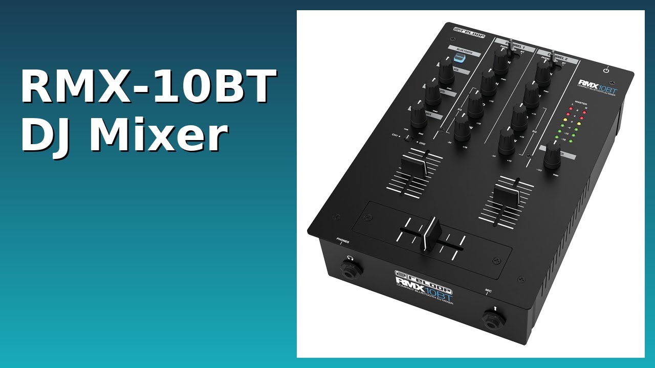 REVIEW (2026): RMX-10BT DJ Mixer. ESSENTIAL details. - YouTube