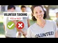 Benefits and Challenges of Being a Volunteer English Teacher | ITTT | TEFL Blog