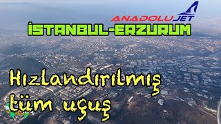 İstanbul-Erzurum tüm uçuş. Bu muhteşem görüntüleri telefon ile çektiğime inanamayacaksınız.#erzurum