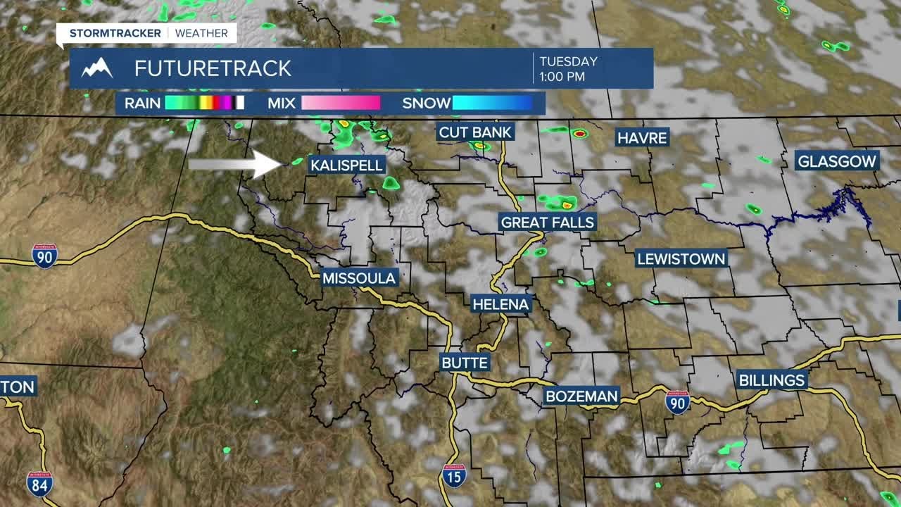 Scattered showers and storms through Wednesday - YouTube