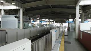 横浜市営地下鉄3000N形3321F 普通あざみ野行き 新羽駅到着