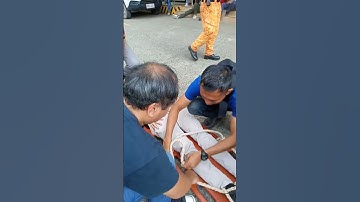 Victim rescue to high angle.